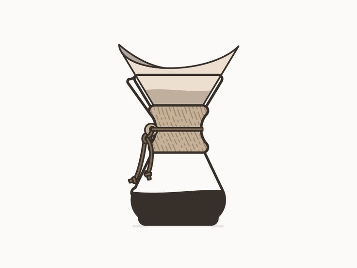 Chemex Coffemaker draw 1