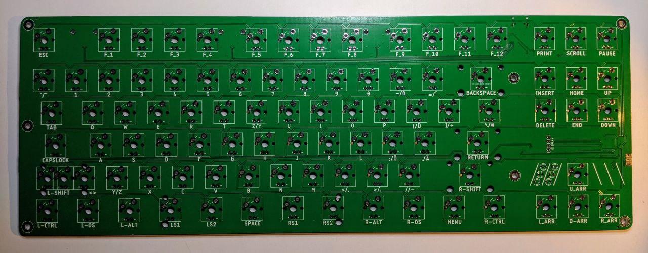 Populated Circit Board - Top Side