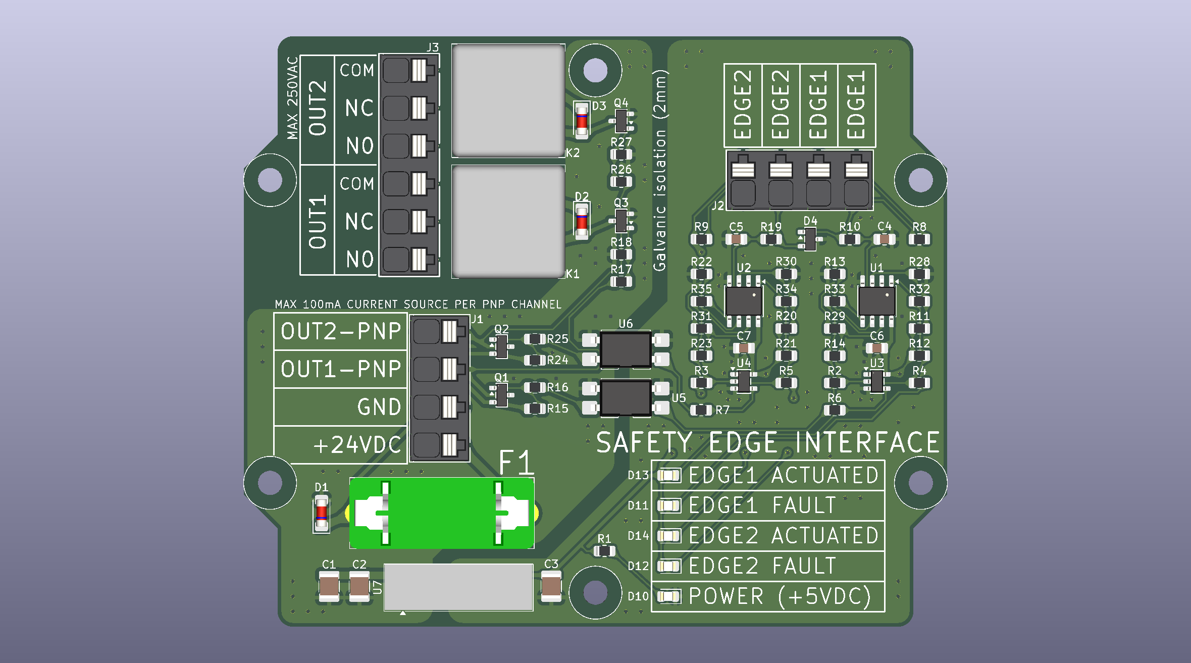 Safety edge interface, from the project README