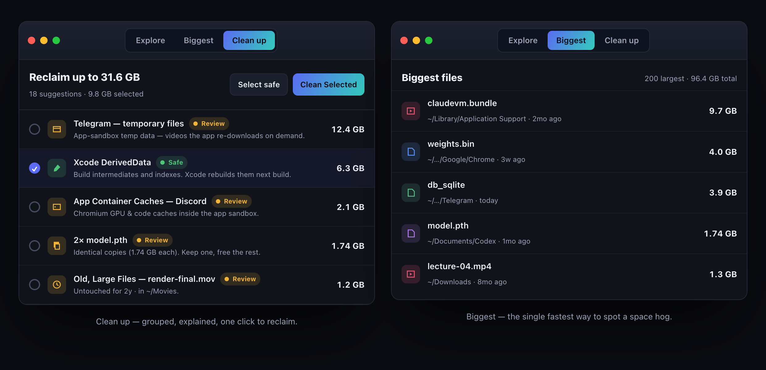 DiskSage screenshot 2
