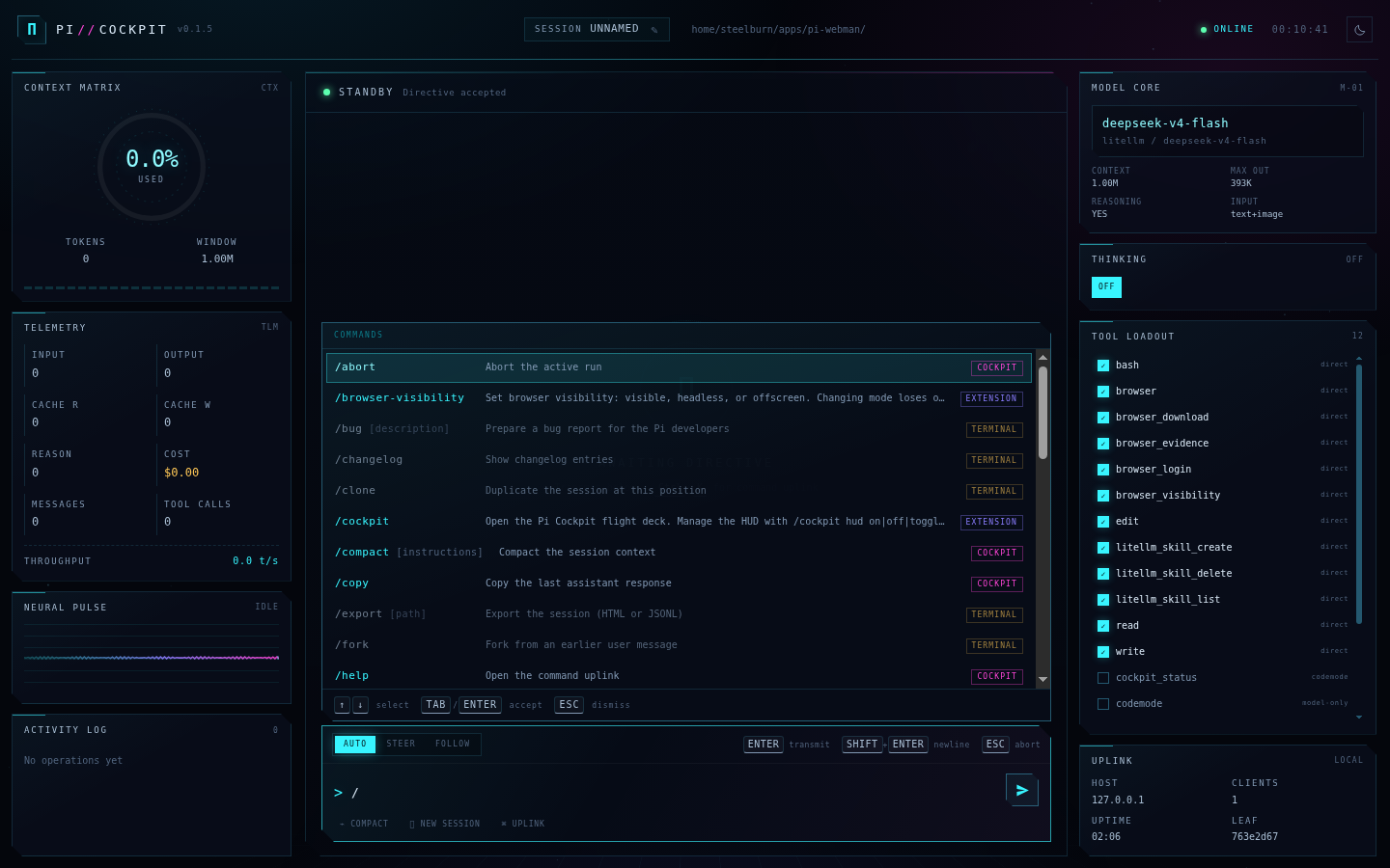 Command completion