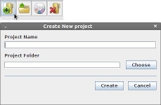 Step 1: create a new project
