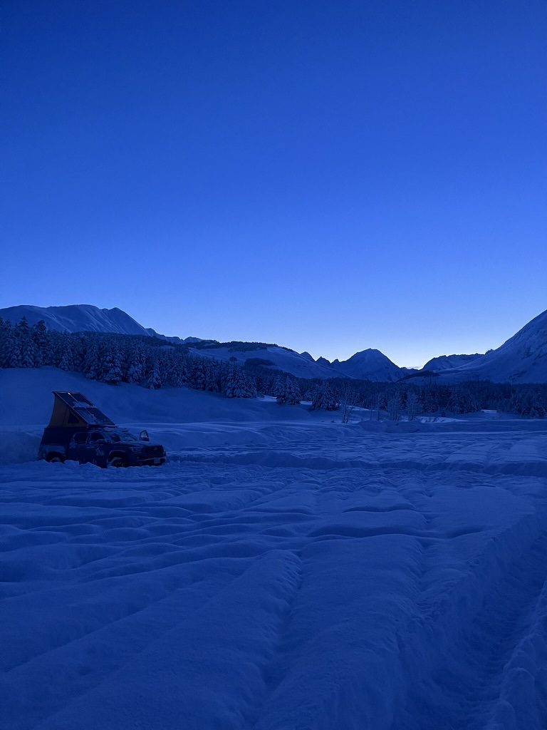 Snowed in in Alaska