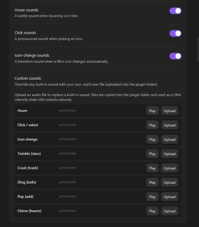 Settings — Dataview collections