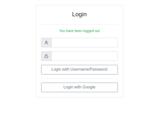 login