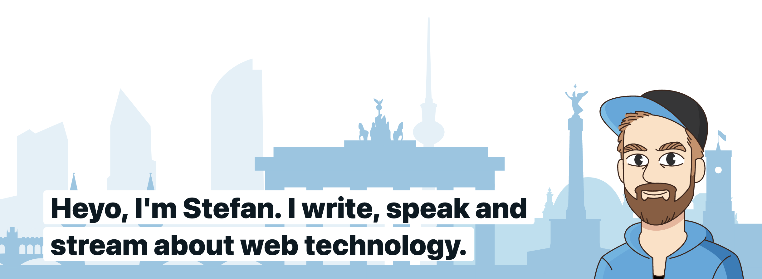 Heyo, I'm Stefan. I write and speak about web technology.