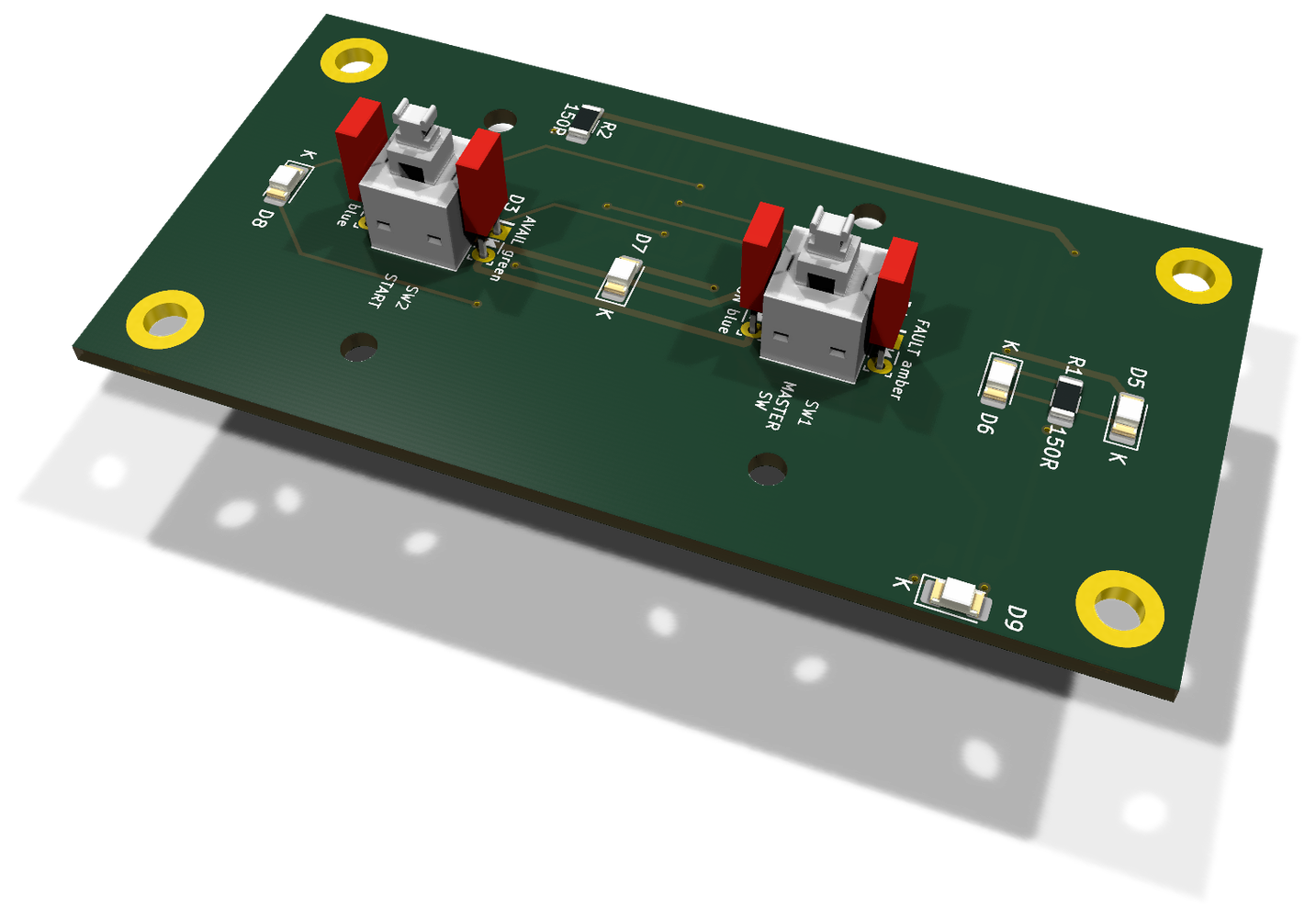 APU section board, from the project README