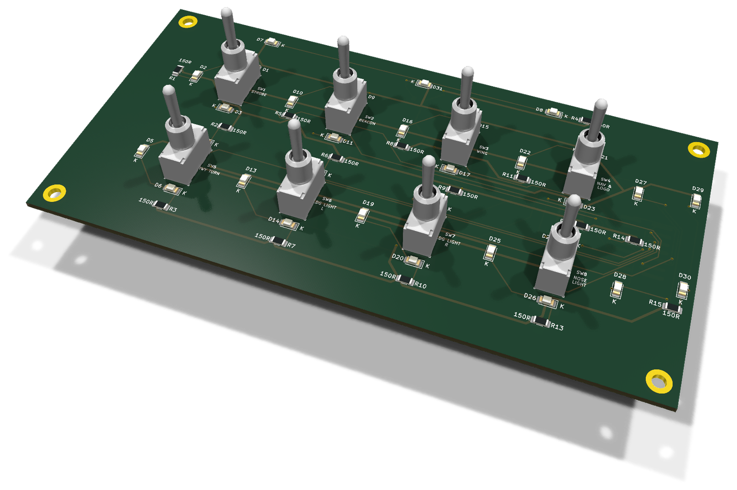 EXTLT section board, from the project README