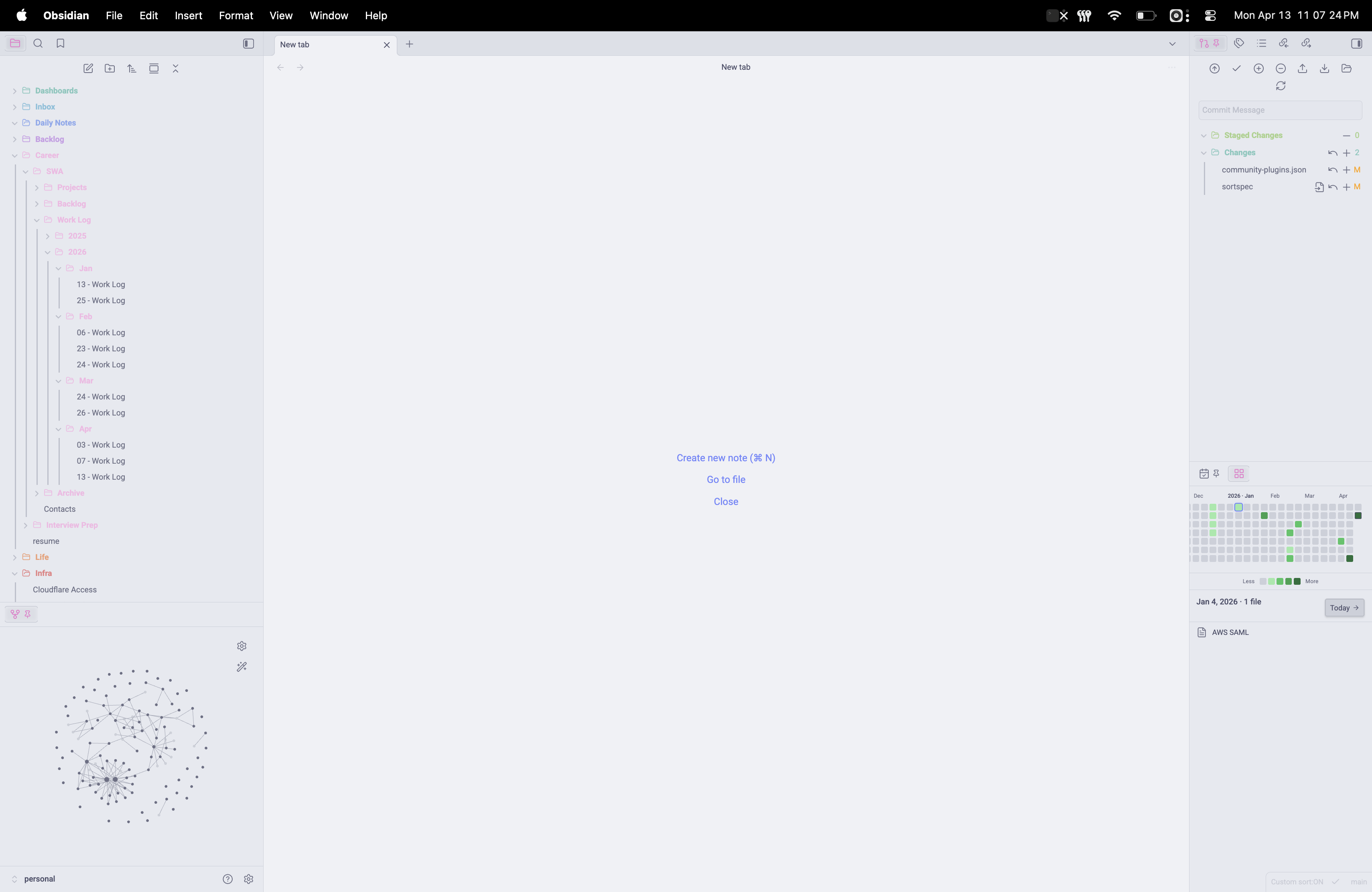 Green palette, light theme