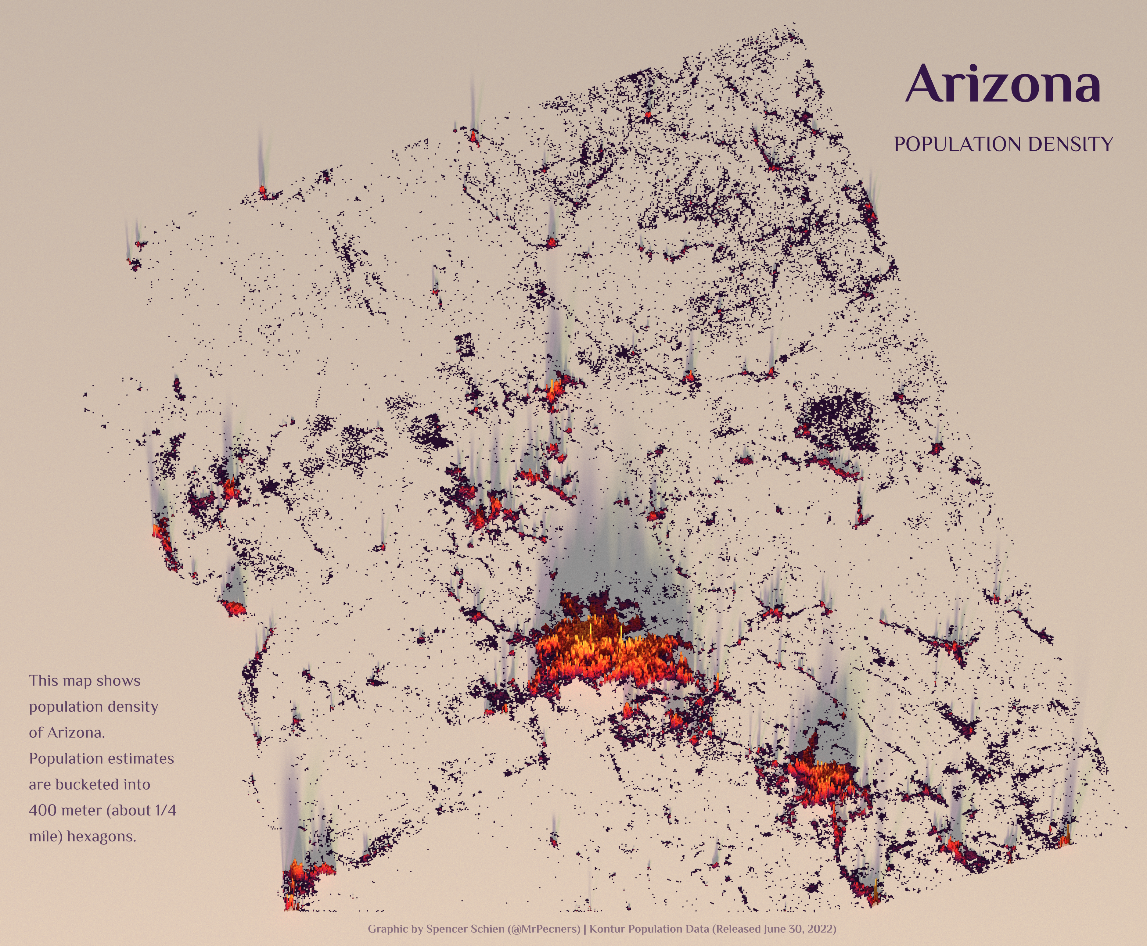 Arizona Population Density