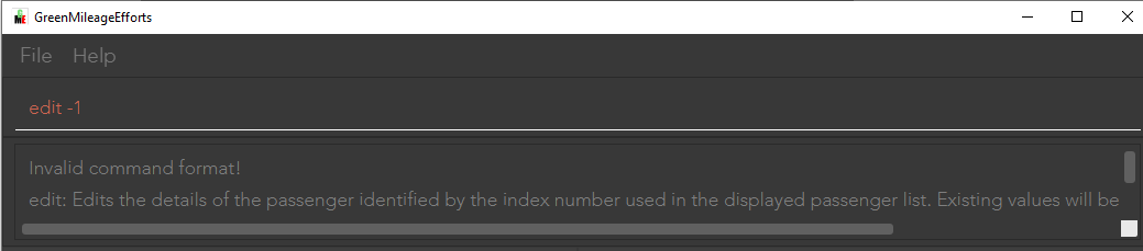 `edit` command has inconsistent error message for different invalid ...