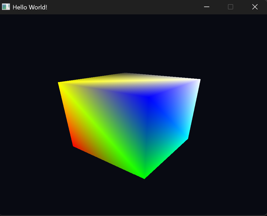 3D cube