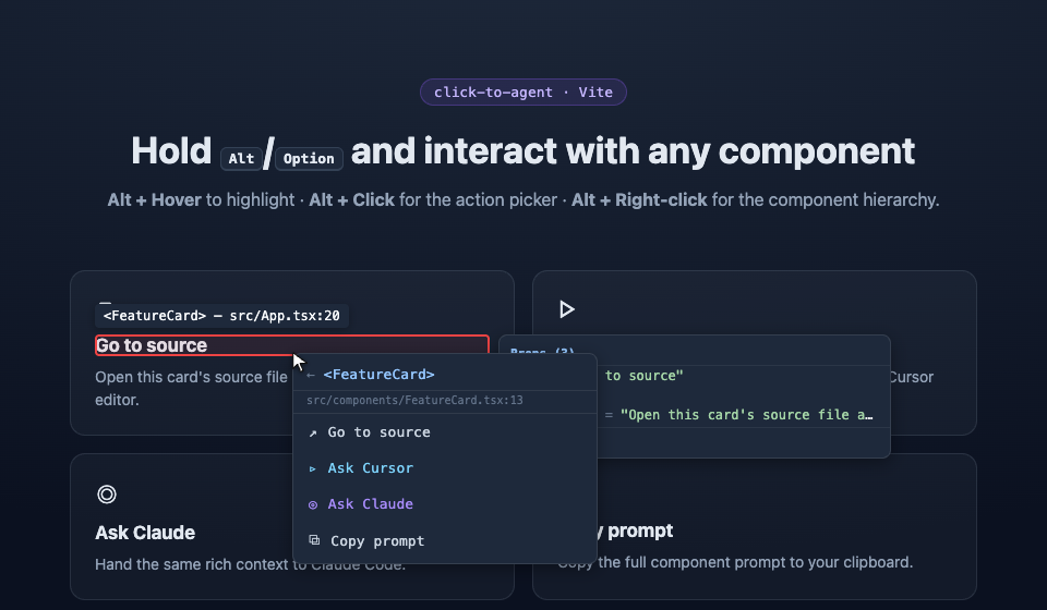 Action picker