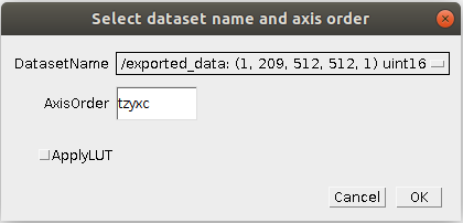 ImageJ Menu