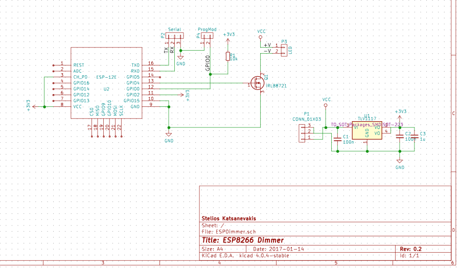 Esp8266-led dimmer, from the project README