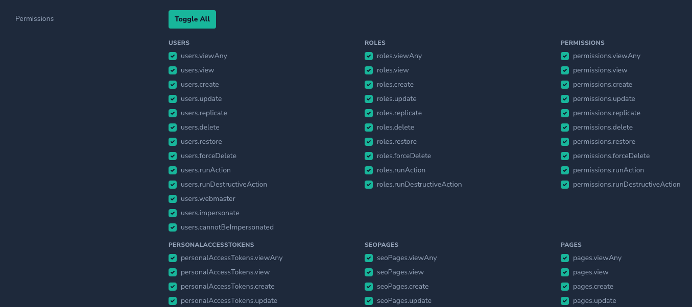 screenshot of field