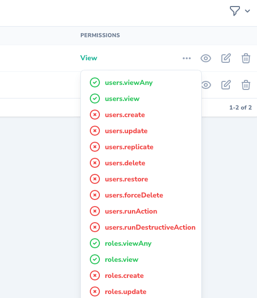 screenshot of field