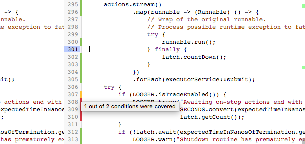 Gerrit Test Code Coverage Gutter Example