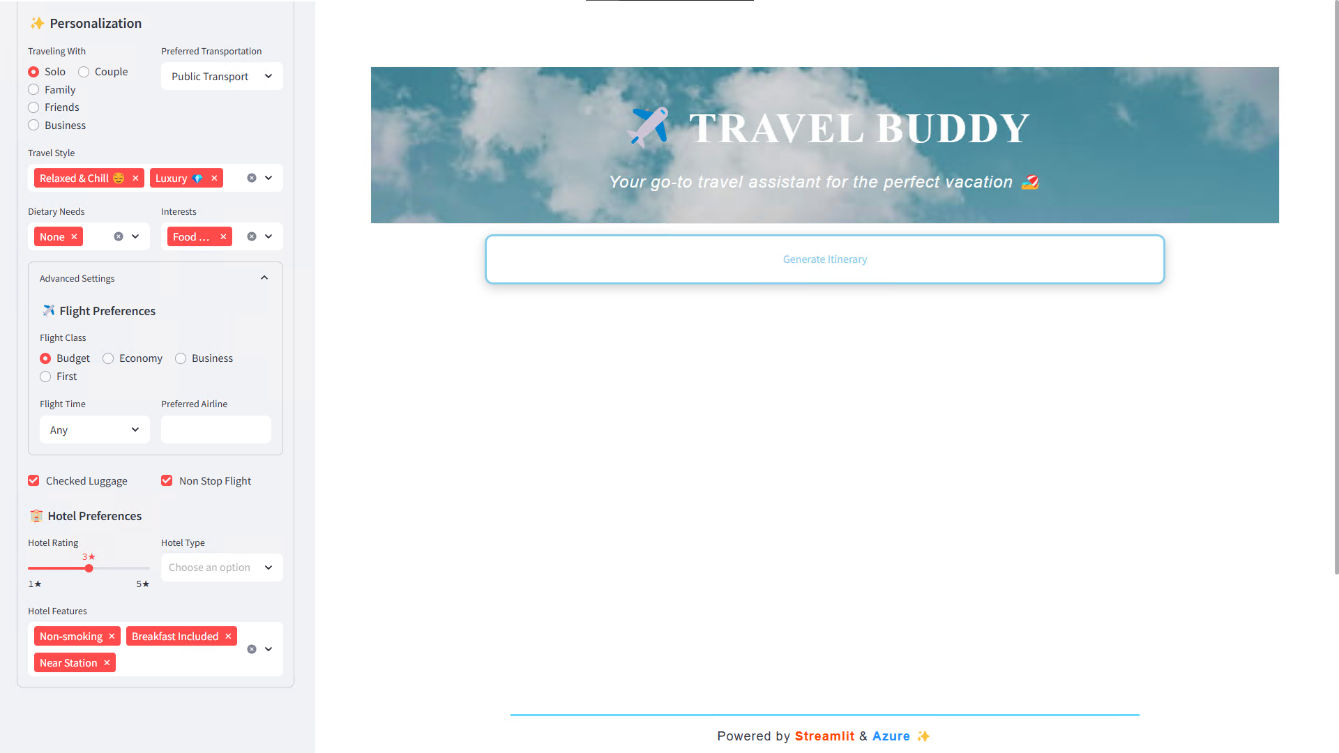 Project: Travel Buddy – Multi-Agent-Based Travel Planning System ...