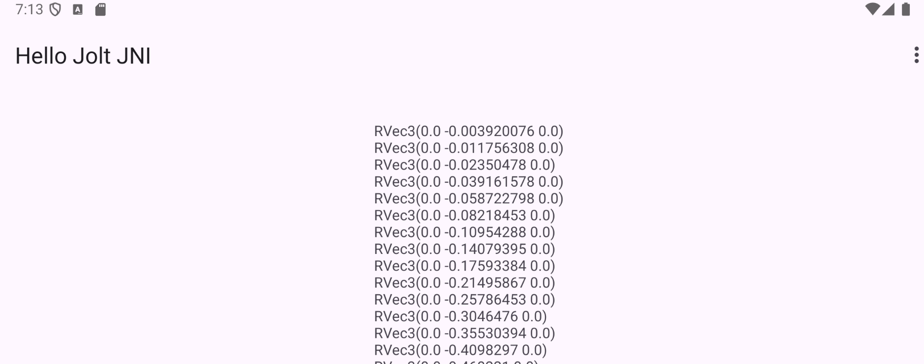 GitHub - stephengold/jolt-jni-droid: Sample Android apps for the Jolt ...