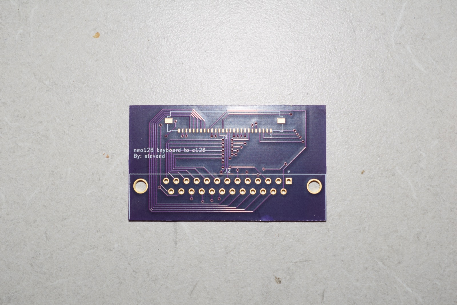 C128-mech keyboard adapter, from the project README