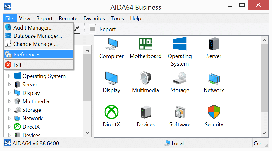 Configuring AIDA64 #1