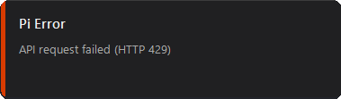 Dark Provider Error