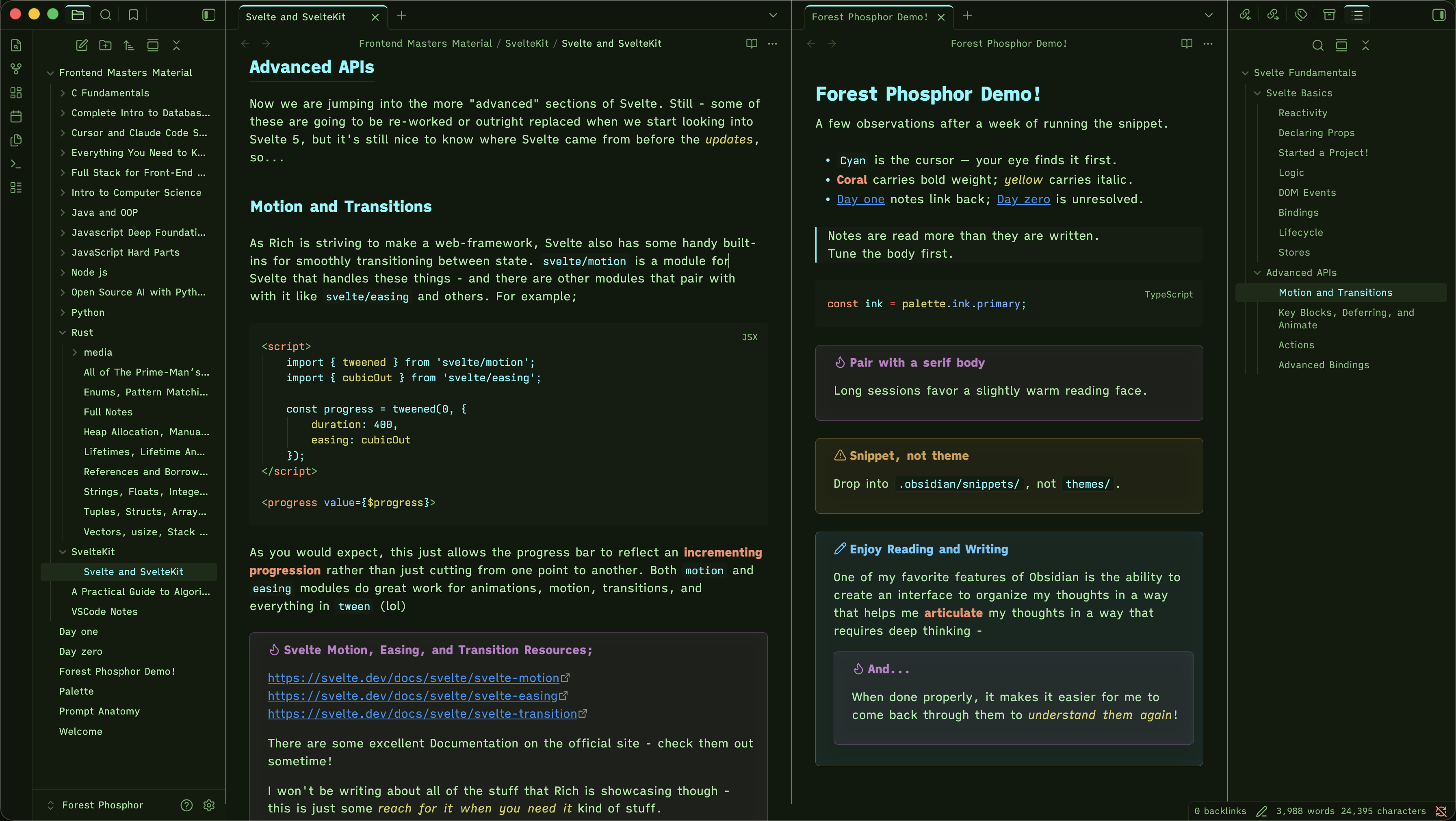 Forest Phosphor screenshot