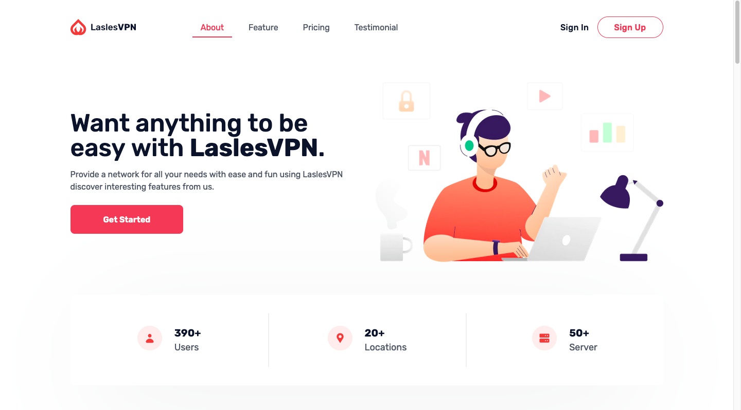 Landing Page