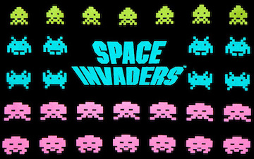 Space Invaders Logo