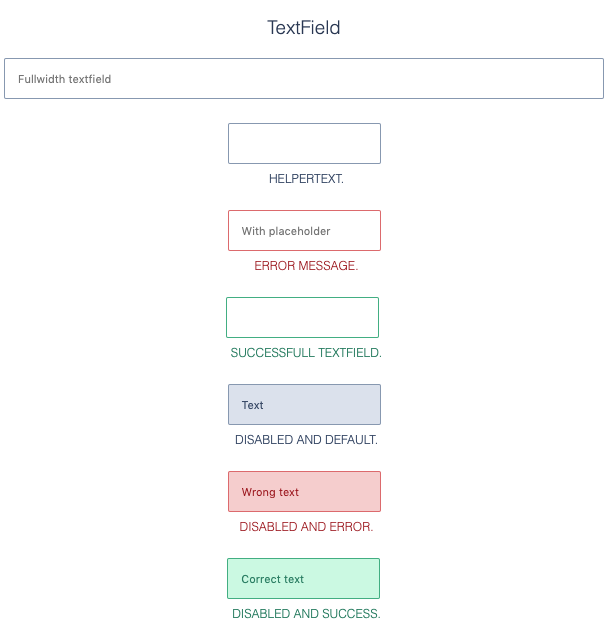 textfield