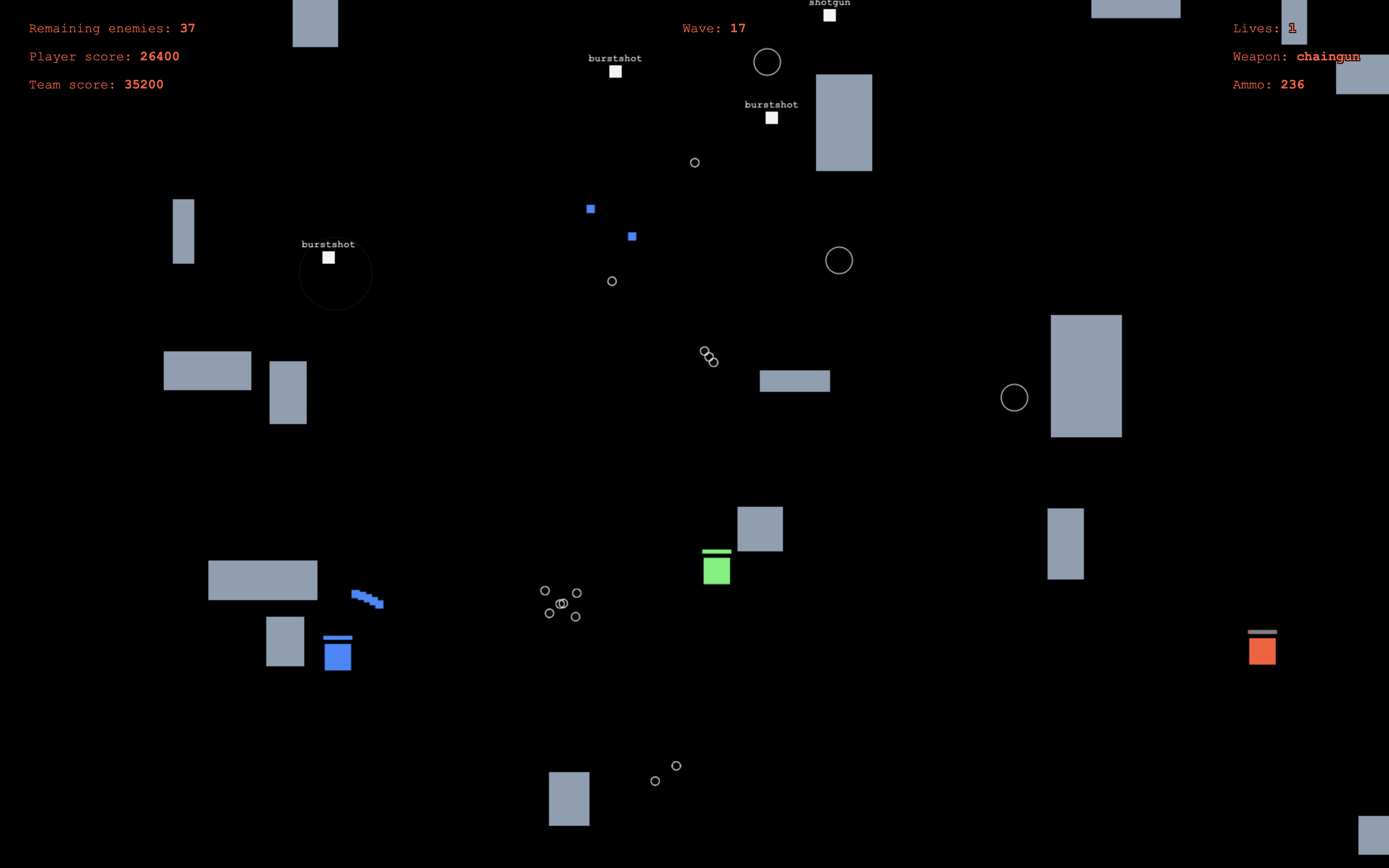 Game play screenshot