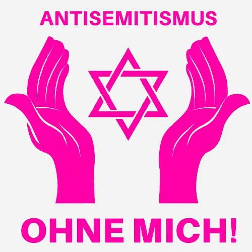 Antisemitismus? Ohne mich! — Kampagnengrafik