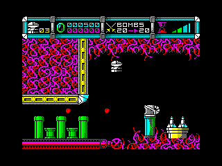 Cybernoid running