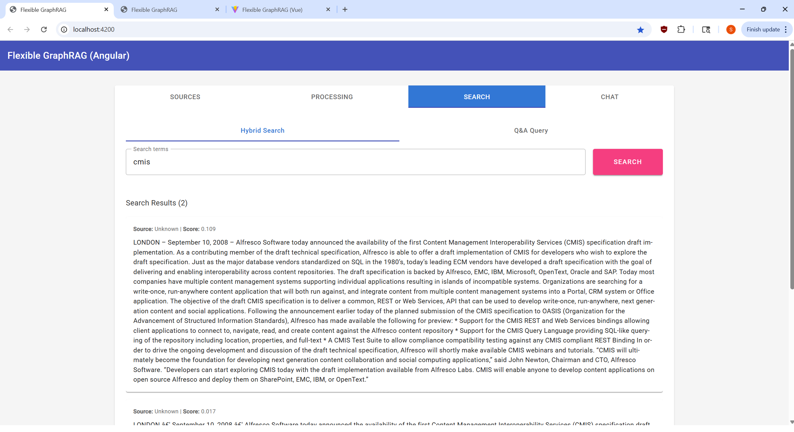Angular Search