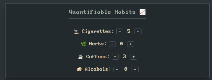 Habit Counter