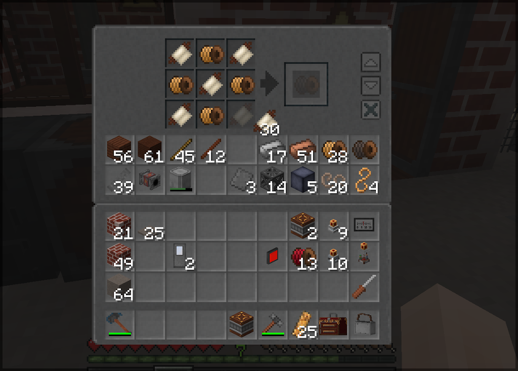 Crafting Table GUI