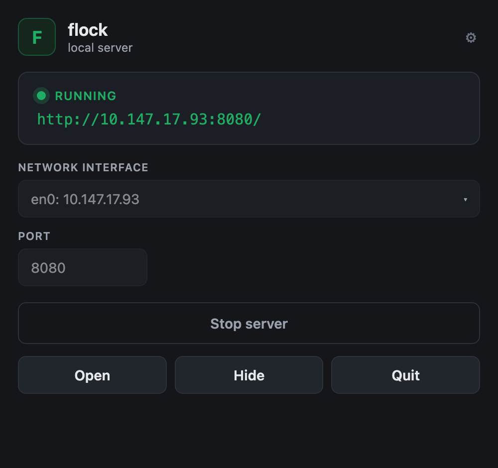flock desktop app