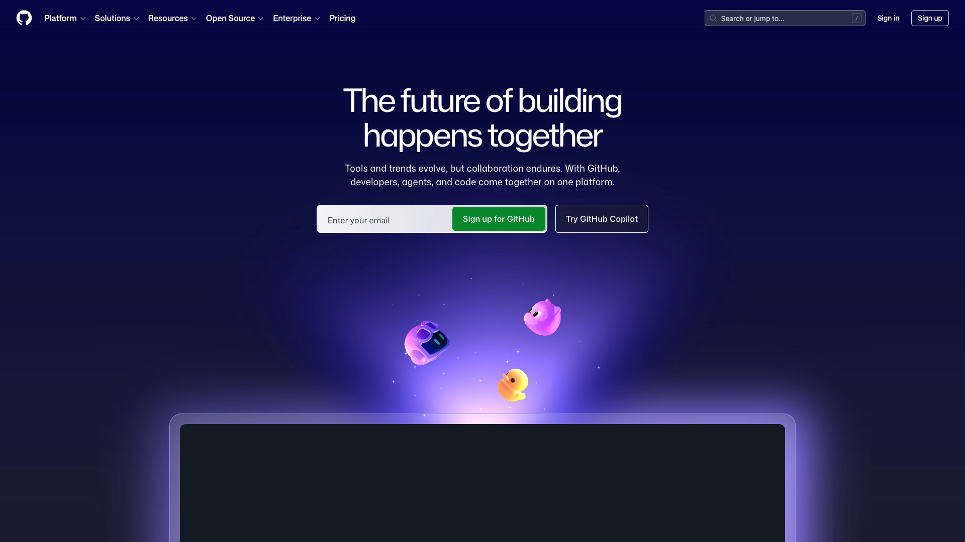 github.com rendered to 1080p50 and received over NDI
