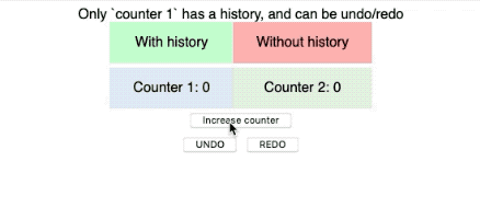 Example of history only for specific key