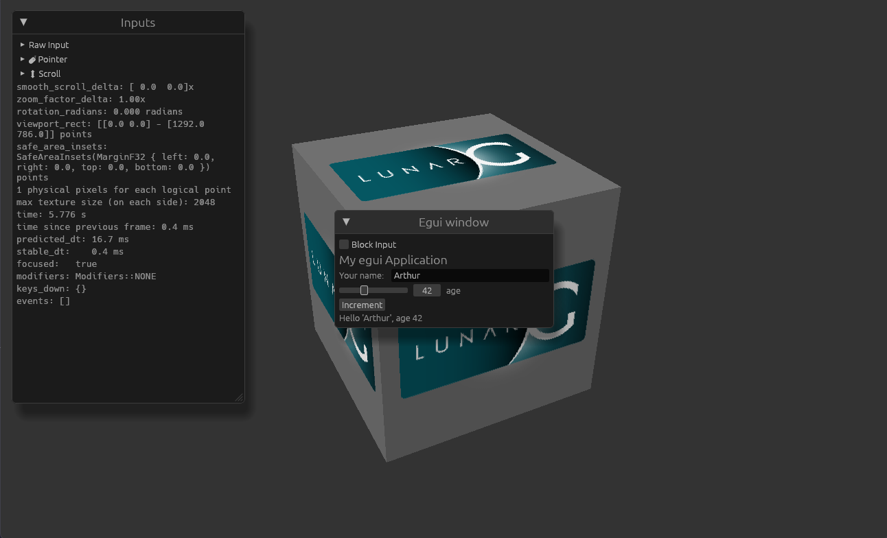 Egui DLL Preview