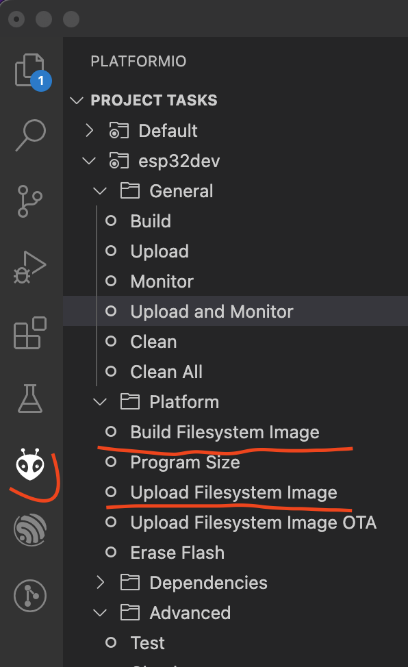 "Build Filesystem Image"