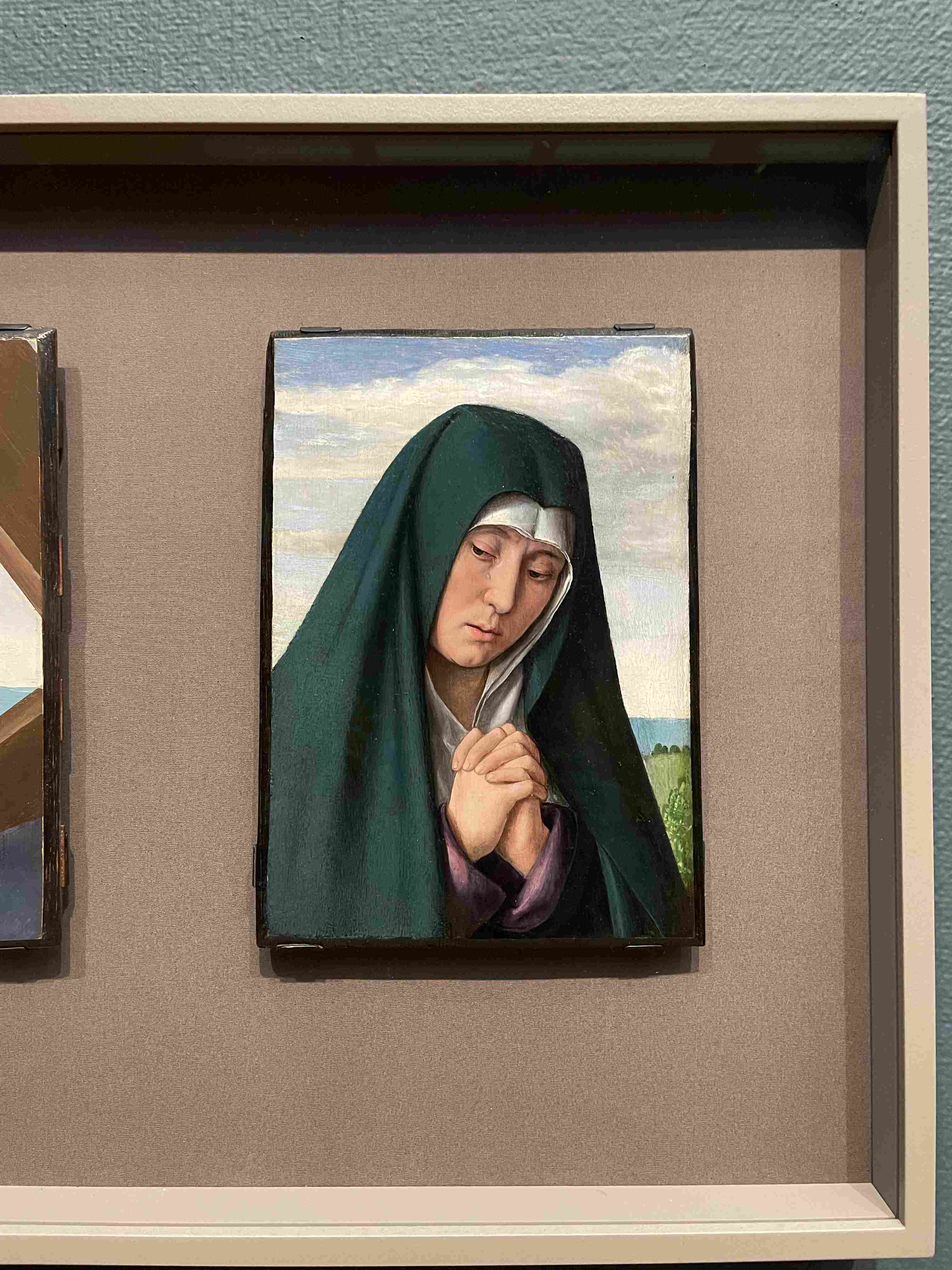 The Virgin in Prayer by Dieric Bouts (c. 1470)