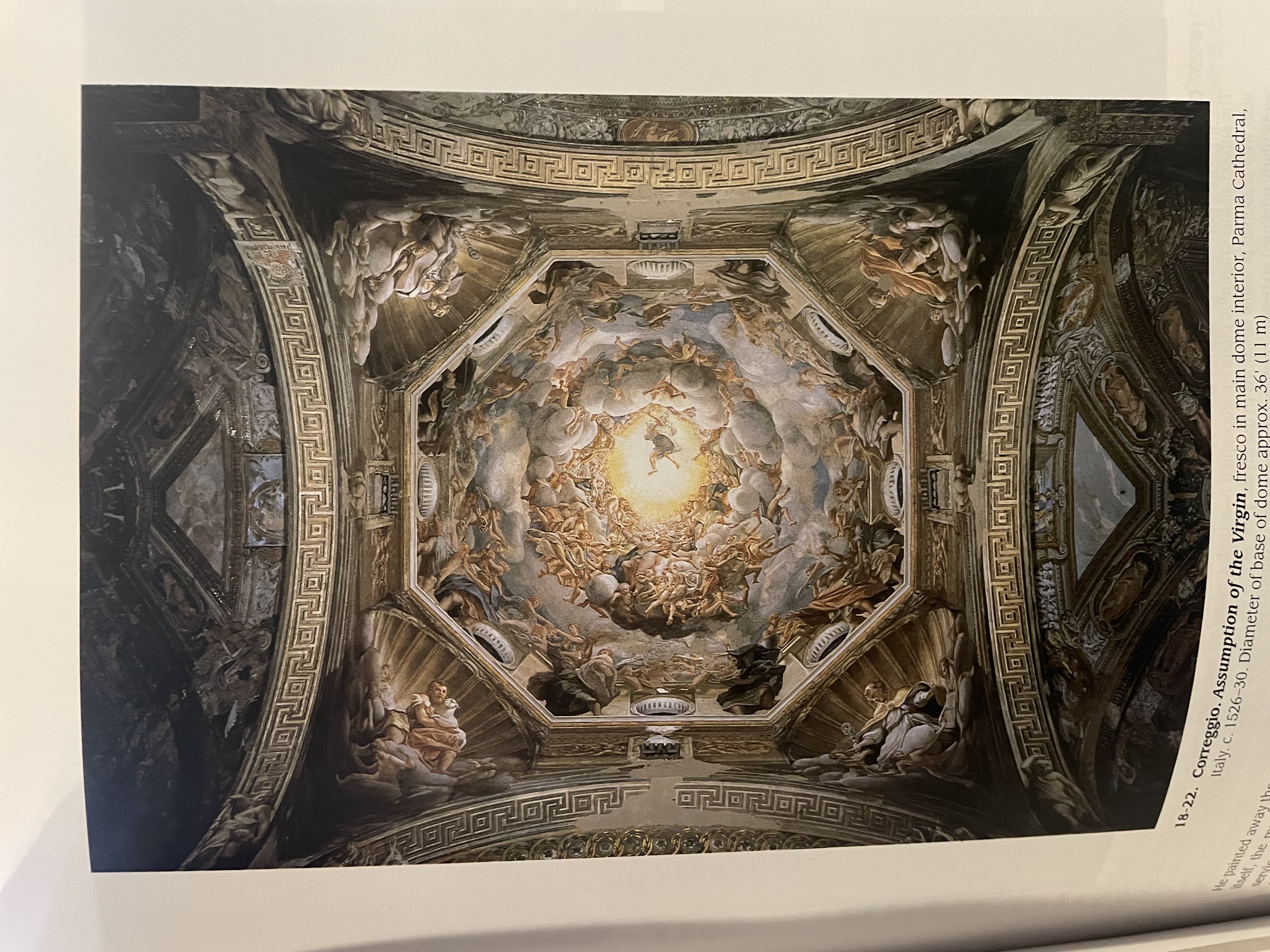 Assumption of the Virgin by Correggio (c. 1526-1530)