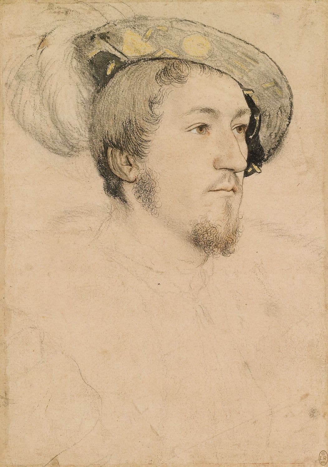 Charles Brandon, 1st Duke of Suffolk by Hans Holbein the Younger (c. 1532–1535)