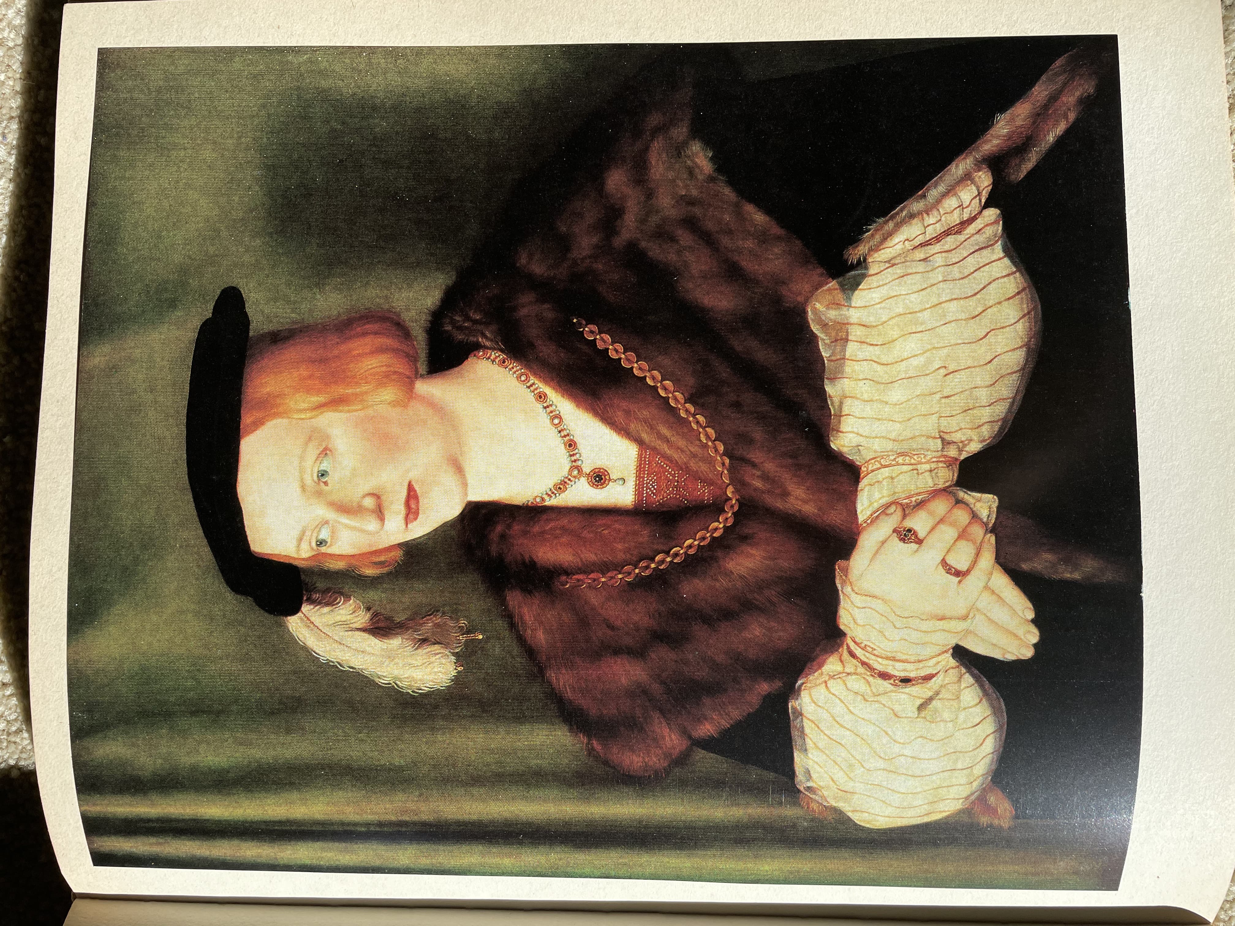 Portrait of Anne of Cleves by Hans Holbein the Younger (c. 1539)
