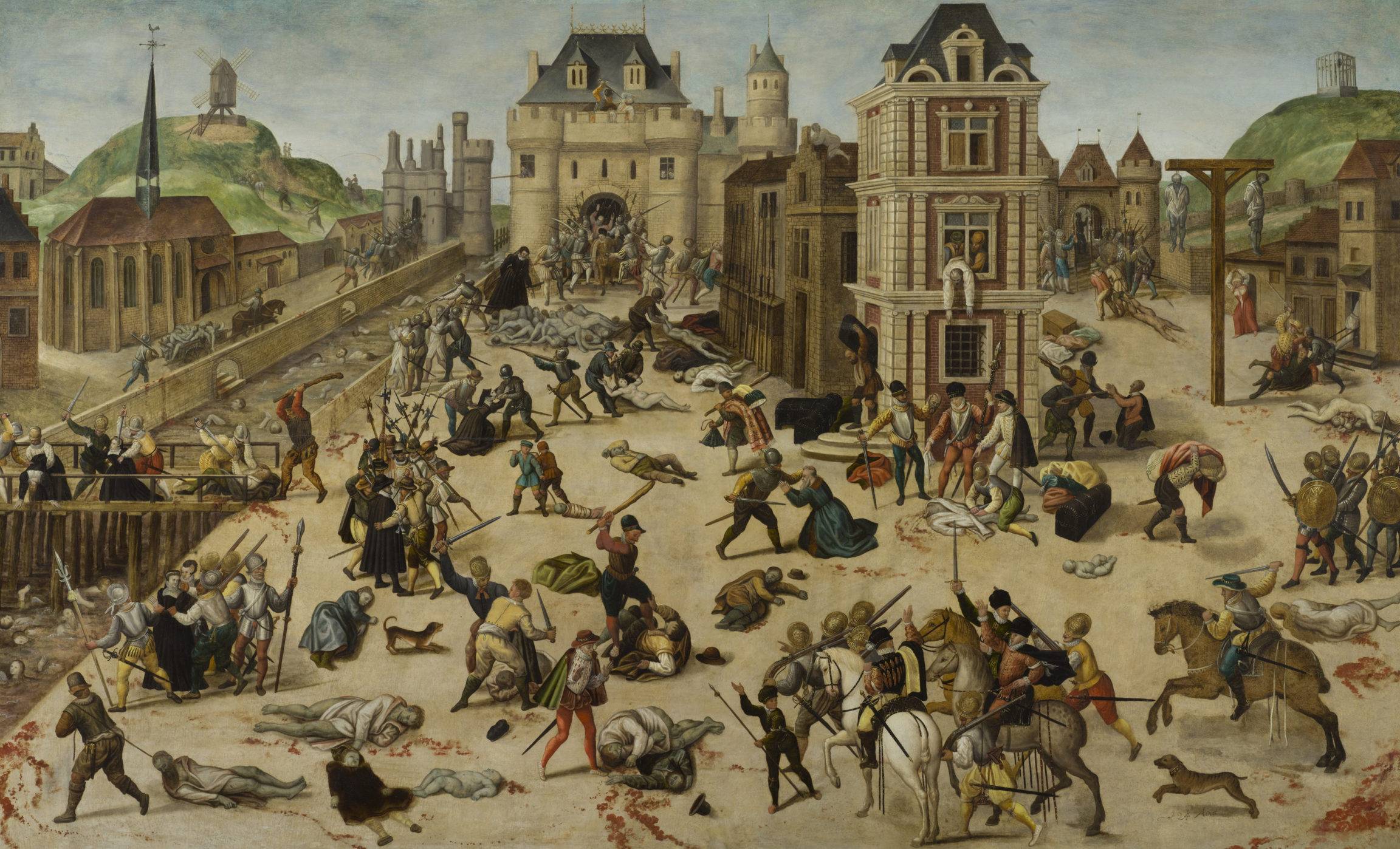 Saint Bartholomew's Day Massacre by François Dubois (c. 1572–1584)
