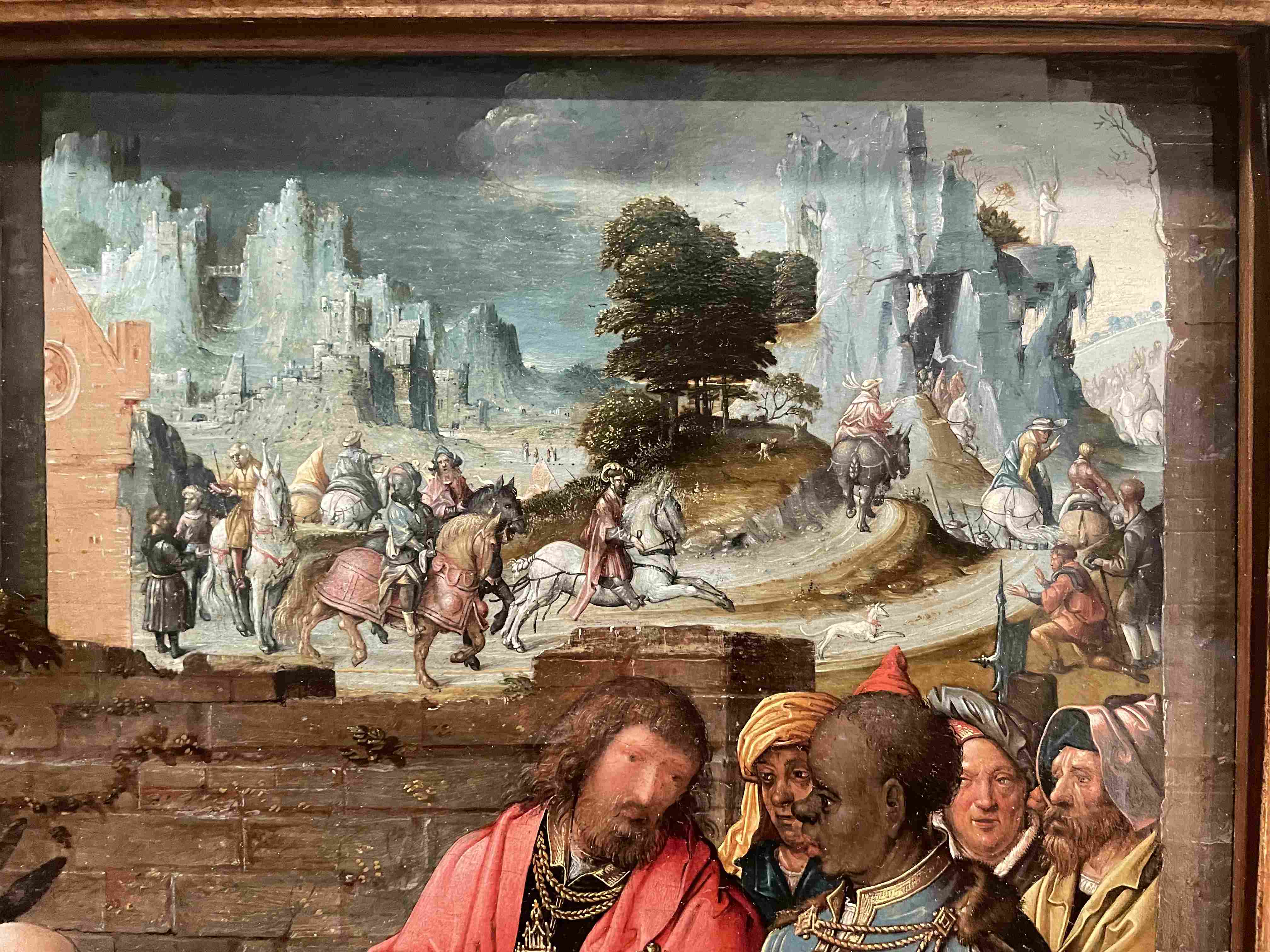 The Adoration of the Magi by Lucas van Valckenborch (c. 1570)