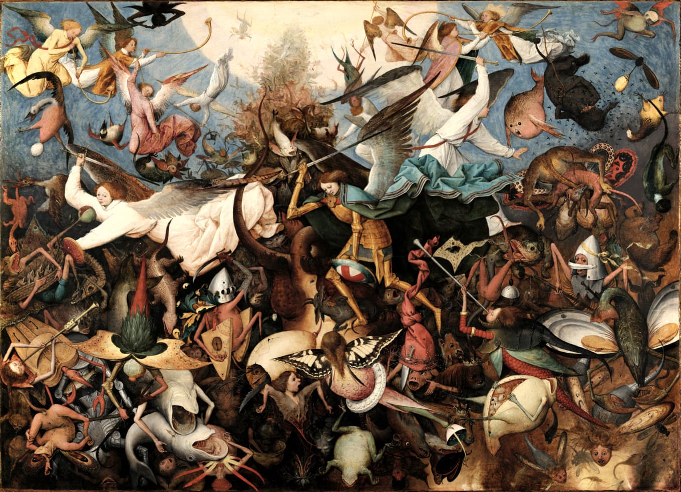 The Fall of the Rebel Angels by Pieter Bruegel the Elder (1562)