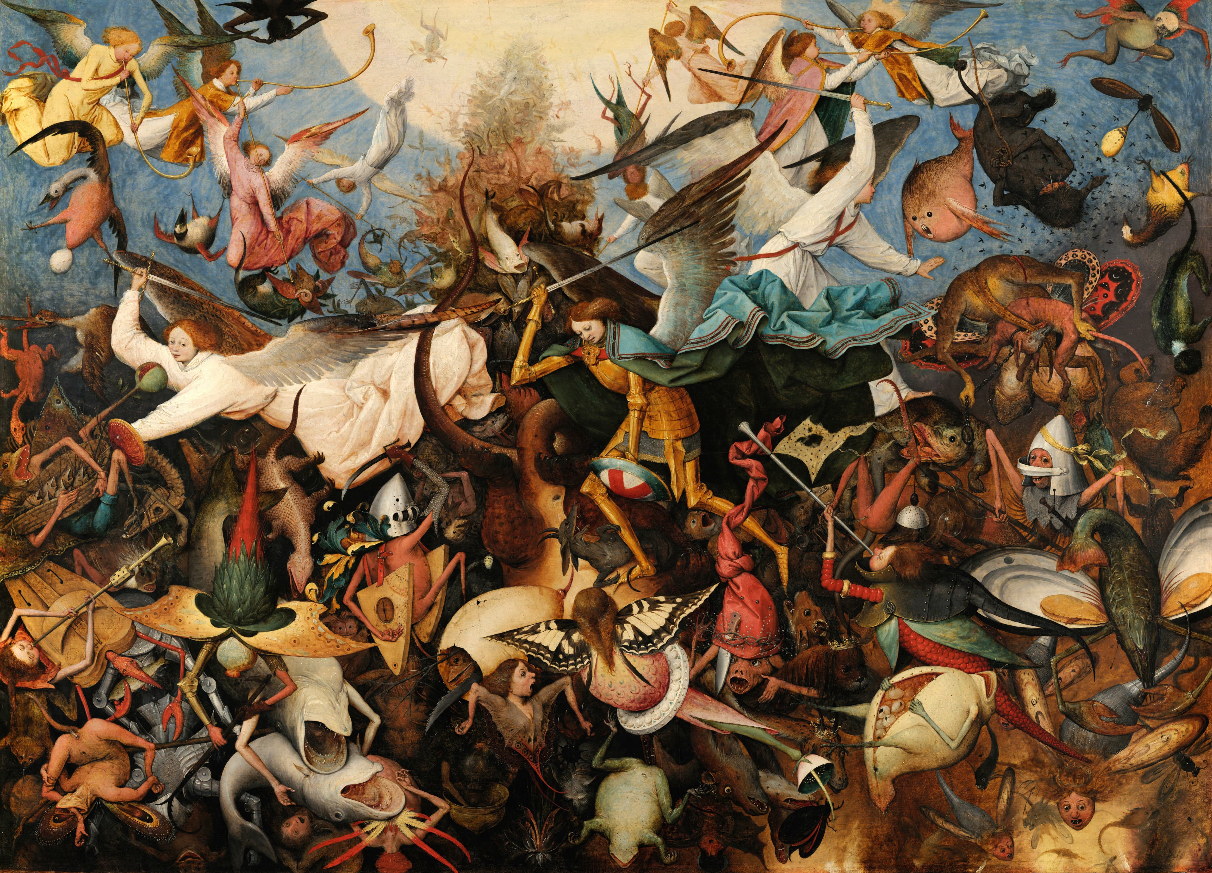 The Fall of the Rebel Angels by Pieter Bruegel the Elder (1562)